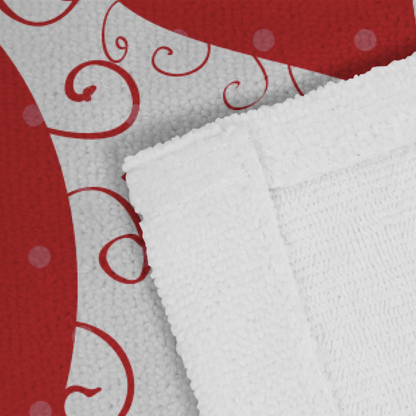 Cute Squirrel Couple Close up of Fabric