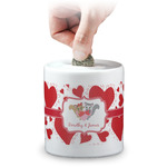 Cute Squirrel Couple Coin Bank (Personalized)