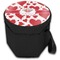 Cute Racoon Couple Collapsible Personalized Cooler & Seat (Closed)