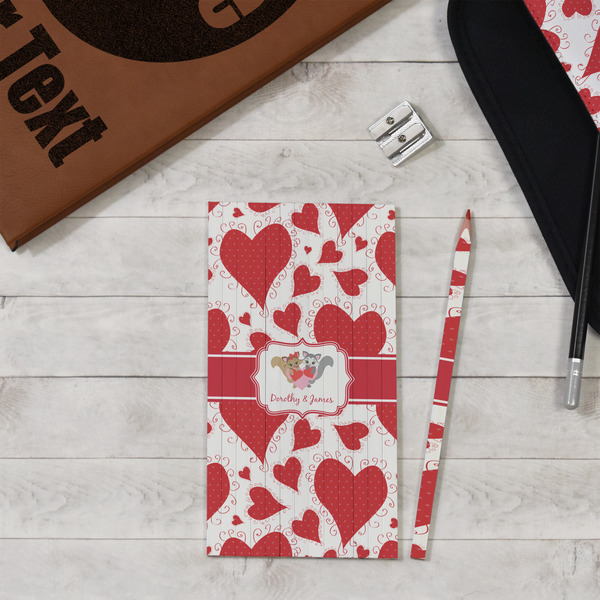 Cute Squirrel Couple Colored Pencils - In Context