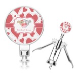 Cute Squirrel Couple Corkscrew (Personalized)
