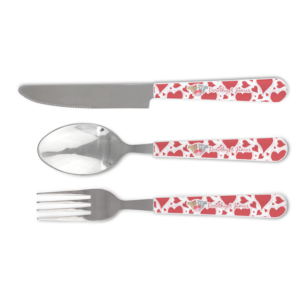 Custom Cute Squirrel Couple Cutlery Set (Personalized)