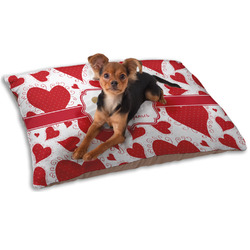 Cute Squirrel Couple Dog Bed - Small w/ Couple's Names
