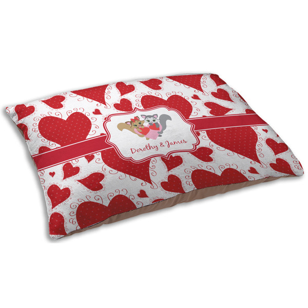 Cute Squirrel Couple Dog Beds - SMALL