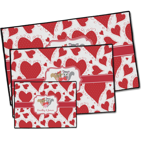 Cute Squirrel Couple Door Mats - PARENT MAIN