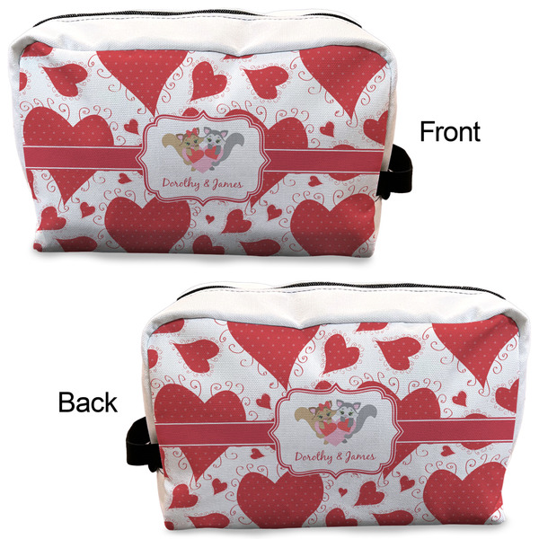 Cute Squirrel Couple Dopp Kit - Approval