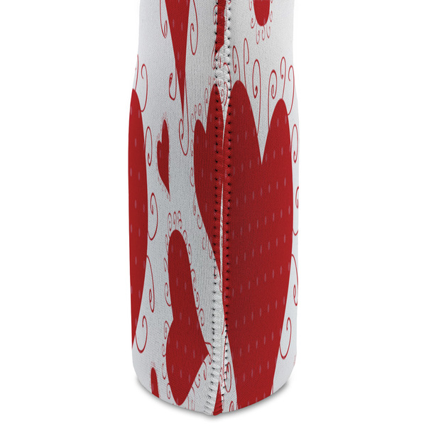 Cute Squirrel Couple Double Wine Tote - DETAIL 2 (new)