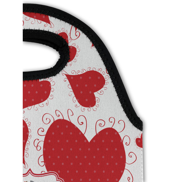 Cute Squirrel Couple Double Wine Tote - Detail 1 (new)