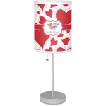 Cute Squirrel Couple Lamp with Drum Shade (Personalized)