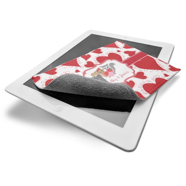 Cute Squirrel Couple Electronic Screen Wipe - iPad