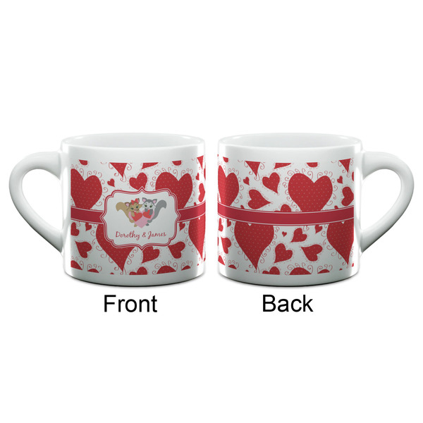 Cute Squirrel Couple Espresso Cup - 6oz (Double Shot) (APPROVAL)