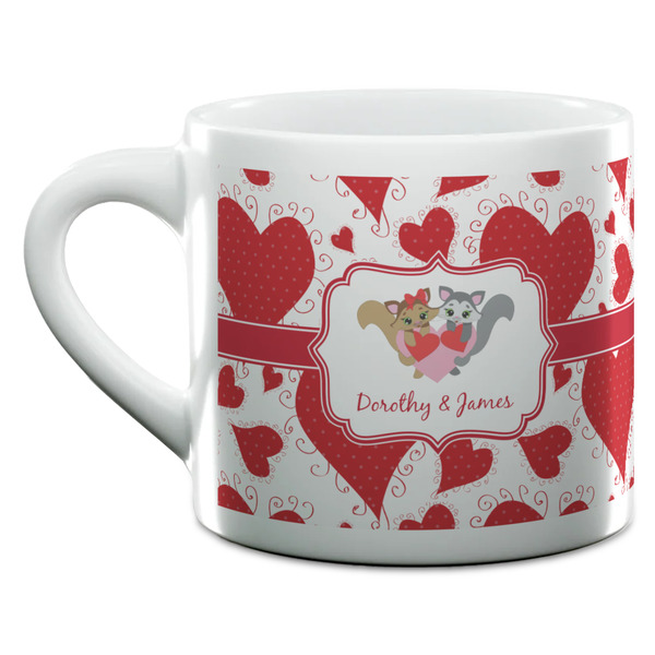 Cute Squirrel Couple Espresso Cup - 6oz (Double Shot) (MAIN)