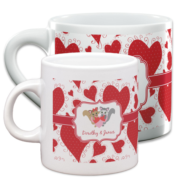 Cute Squirrel Couple Espresso Mugs - Main Parent