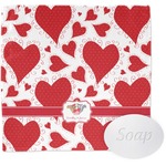 Cute Squirrel Couple Washcloth (Personalized)