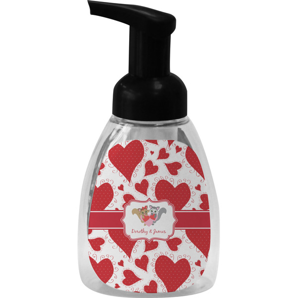 Cute Racoon Couple Foam Soap Bottle