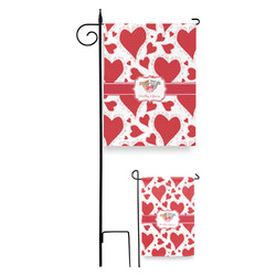Cute Squirrel Couple Garden Flag (Personalized)