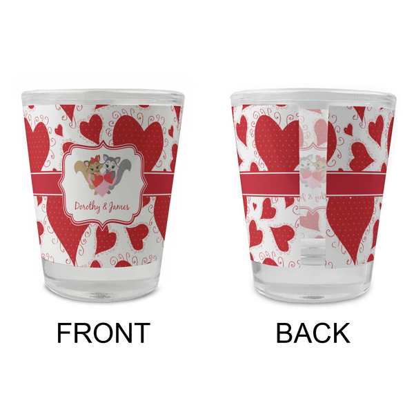 Cute Squirrel Couple Glass Shot Glass - Standard - APPROVAL