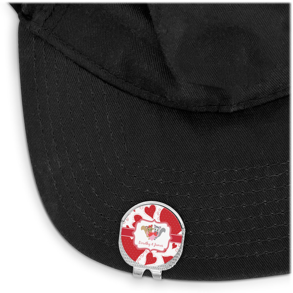 Cute Squirrel Couple Golf Ball Marker Hat Clip - Main