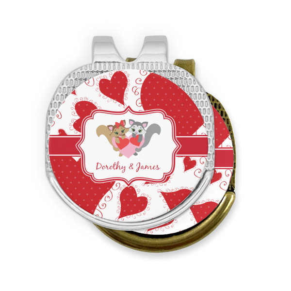 Cute Squirrel Couple Golf Ball Marker Hat Clip - PARENT/MAIN