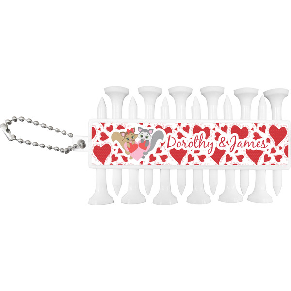 Cute Racoon Couple Golf Buddy