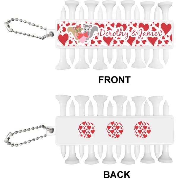 Cute Racoon Couple Golf Buddy (Approval)