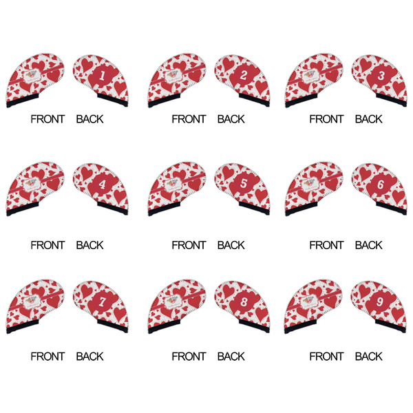 Cute Squirrel Couple Golf Club Covers - APPROVAL (set of 9)