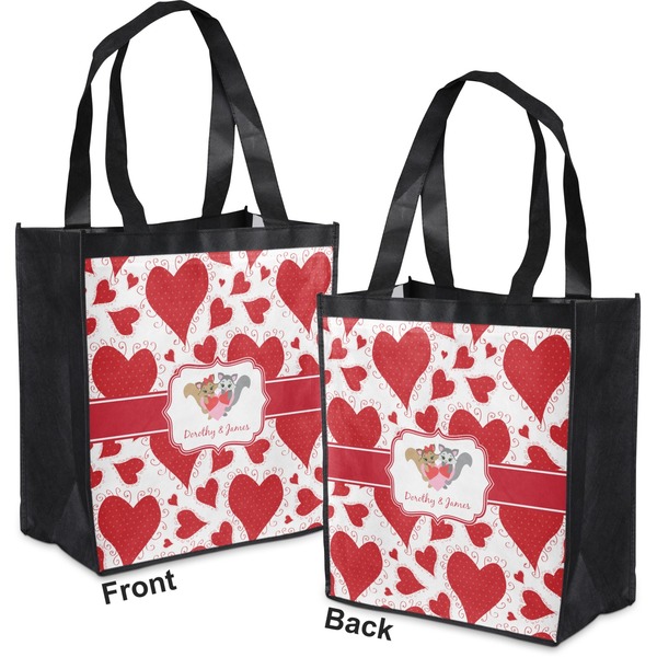 Cute Squirrel Couple Grocery Bag - Apvl