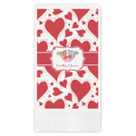 Cute Squirrel Couple Guest Paper Towels - Full Color (Personalized)