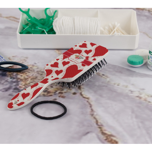 Cute Squirrel Couple Hair Brush - In Bathroom