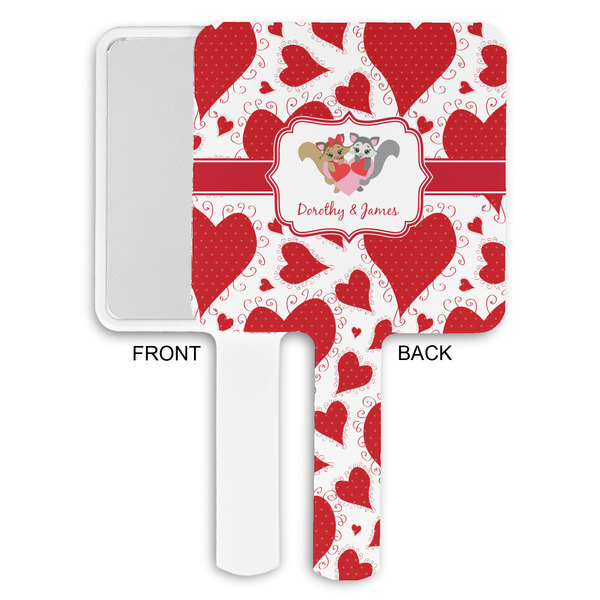 Cute Squirrel Couple Hand Mirrors - Approval