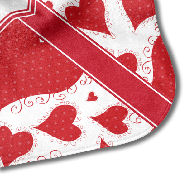 Cute Squirrel Couple Hooded Baby Towel- Detail Corner