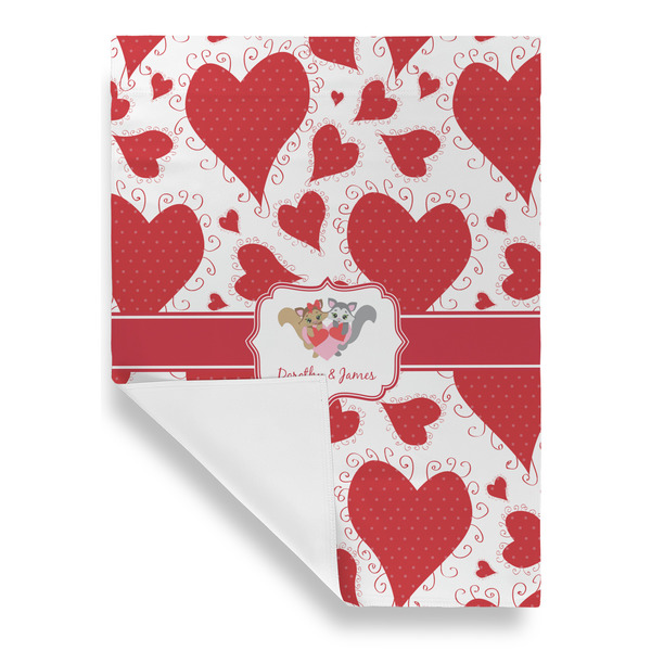 Cute Squirrel Couple House Flags - Single Sided - FRONT FOLDED