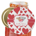 Cute Squirrel Couple Jar Opener (Personalized)