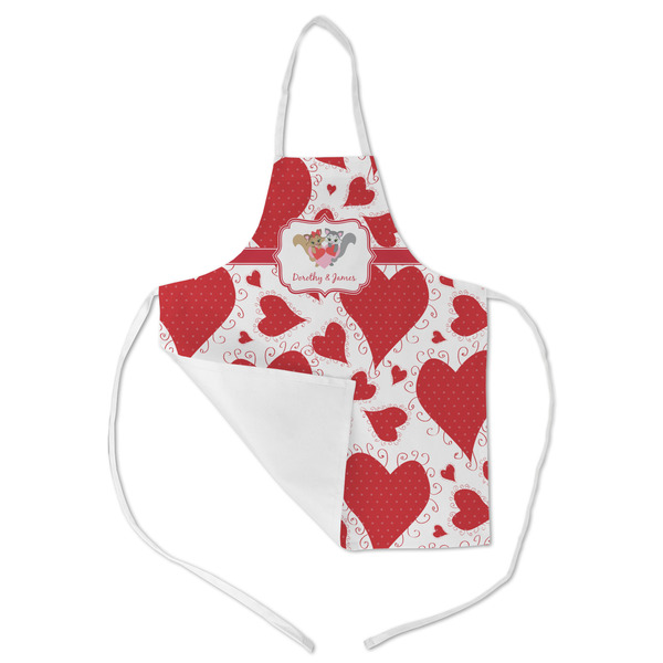 Cute Squirrel Couple Kid's Aprons - Medium - Main (med/lrg)