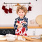 Cute Squirrel Couple Kid's Aprons - Small - Lifestyle