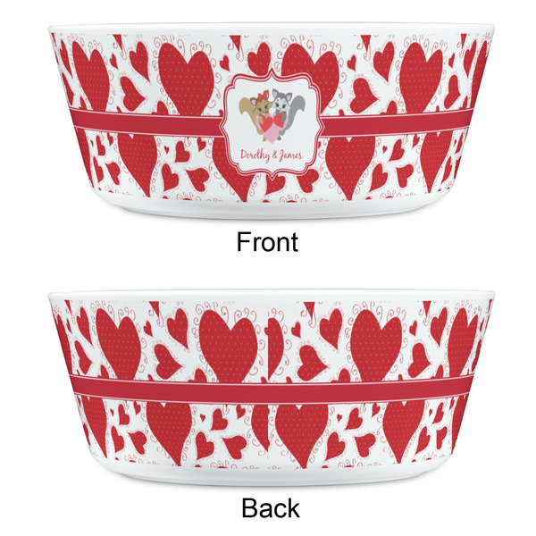 Cute Squirrel Couple Kids Bowls - APPROVAL