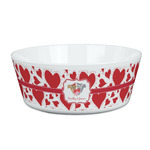 Cute Squirrel Couple Kid's Bowl (Personalized)