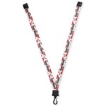 Cute Squirrel Couple Lanyard (Personalized)