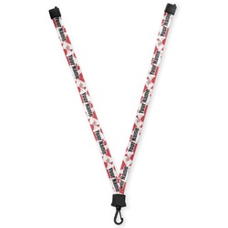 Cute Squirrel Couple Lanyard (Personalized)