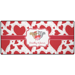 Cute Squirrel Couple Gaming Mouse Pad (Personalized)