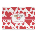 Cute Squirrel Couple Large Rectangle Car Magnet (Personalized)