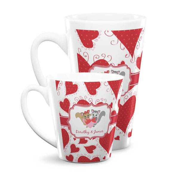 Cute Squirrel Couple Latte Mugs Main