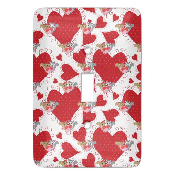 Custom Cute Squirrel Couple Light Switch Cover