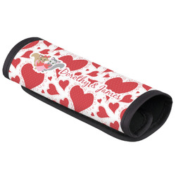 Cute Raccoon Couple Luggage Handle Cover (Personalized)