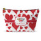 Cute Squirrel Couple Makeup Bag - Small - 8.5"x4.5" (Personalized)