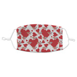 Cute Squirrel Couple Adult Cloth Face Mask