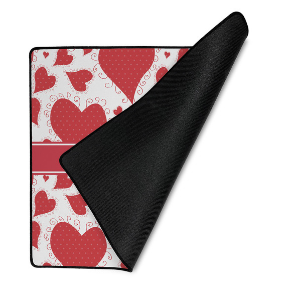 Cute Squirrel Couple Medium Gaming Mats - FRONT W/FOLD