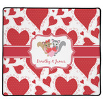 Cute Squirrel Couple XL Gaming Mouse Pad - 18" x 16" (Personalized)