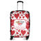 Cute Squirrel Couple Suitcase - 24" Medium - Checked (Personalized)
