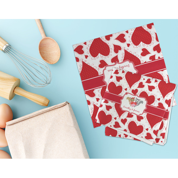 Cute Squirrel Couple Microfiber Dish Rag - LIFESTYLE